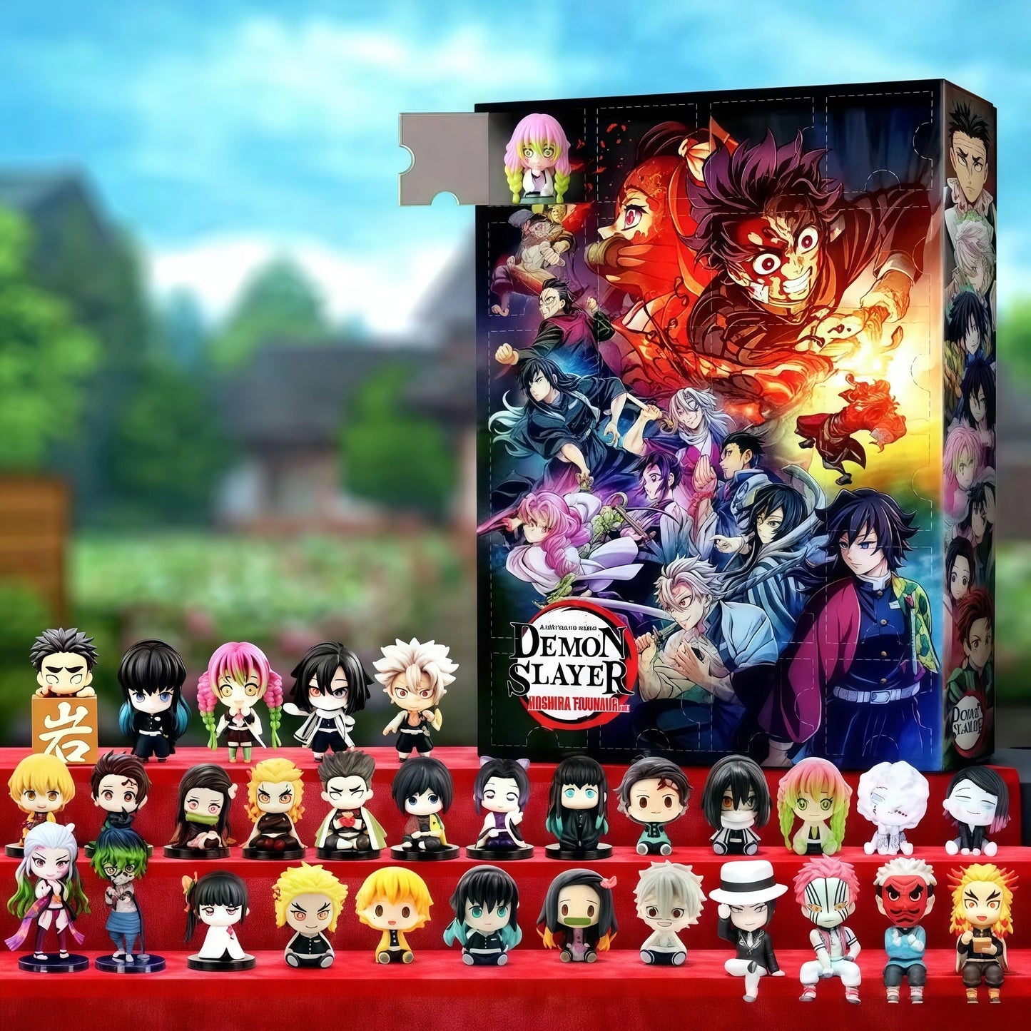 Calendrier de l’Avent Demon Slayer Goodies – 24 Surprises Anime Kawaii