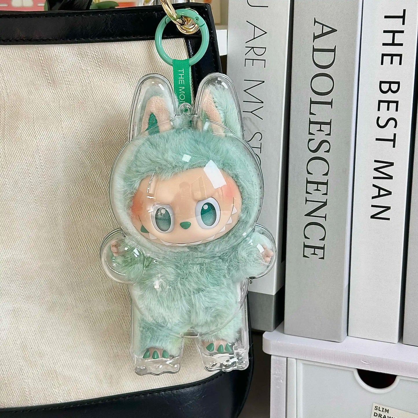🛡️ Étui de Protection Labubu – Big Into Energy 17 cm