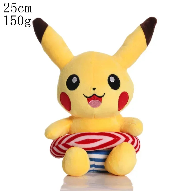 🧸 Peluches Pokémon Magiques – Pikachu, Evoli, Salamèche et leurs amis trop choux !
