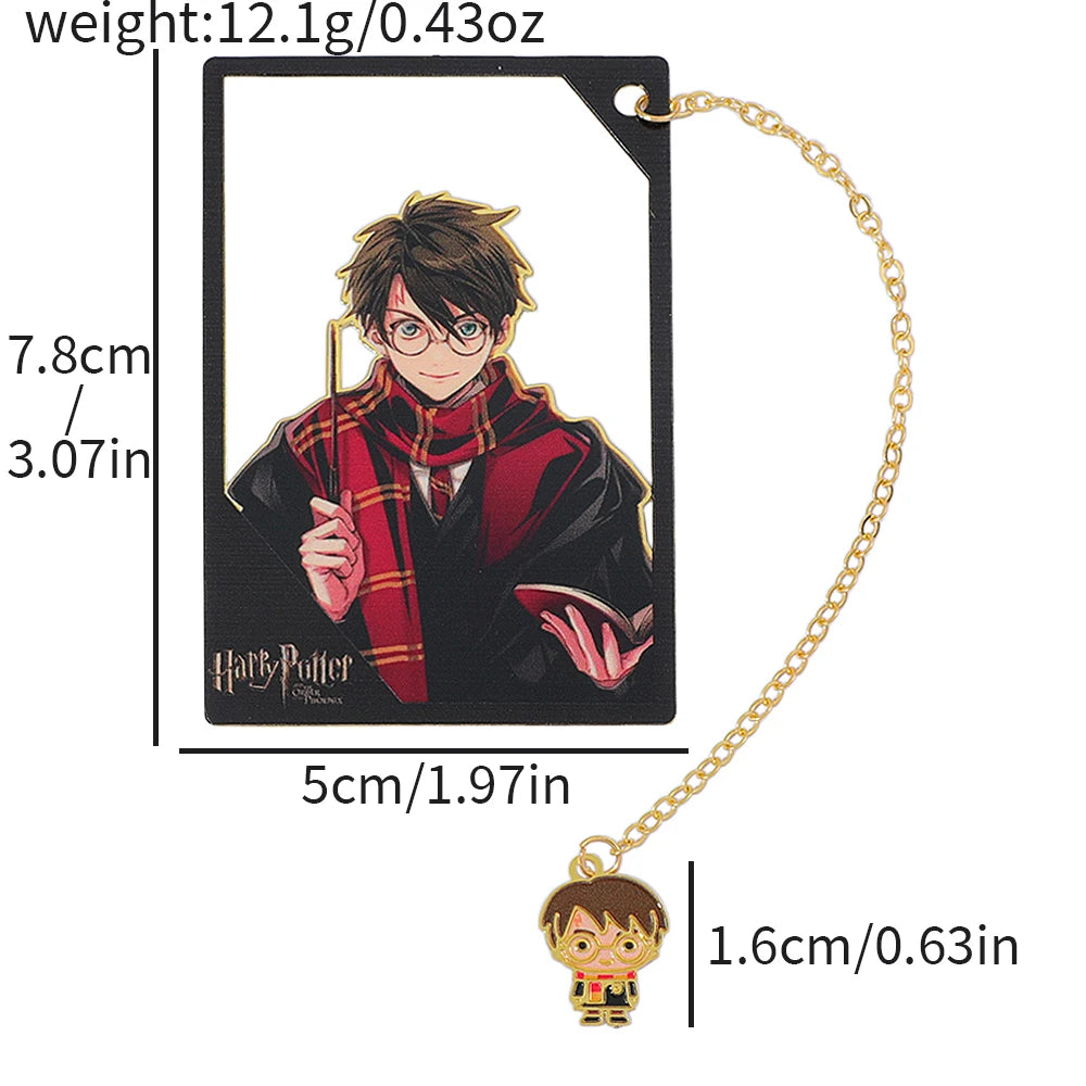 Marque-pages Métal Harry Potter ✨ – Collection Magique à Clipser