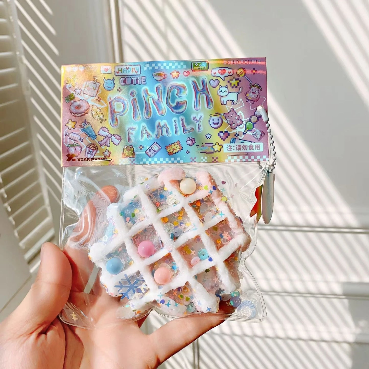 Squishies Gourmands XXL – Donuts, Gaufres & Gâteaux Antistress Ultra Mignons