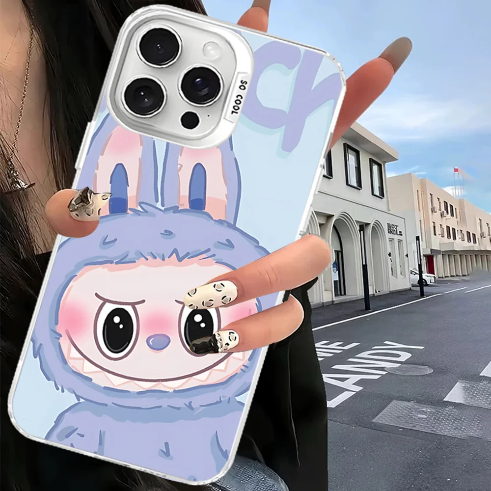Coque iPhone Kawaii Labubu – Étui Antichoc & Mat Anti-traces