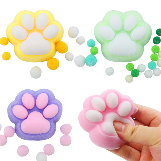Squishy Patte de Chat Kawaii 🐾 – Anti-stress moelleux pour petits et grands