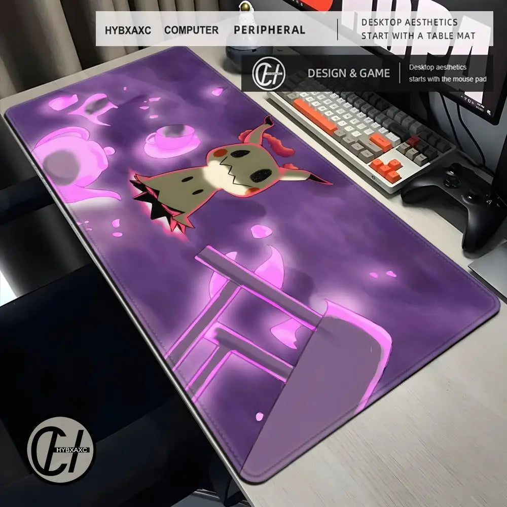 Tapis de Souris XXL Mimikyu Pokémon – Gamer Stylé & Espace Magique (plusieurs tailles)