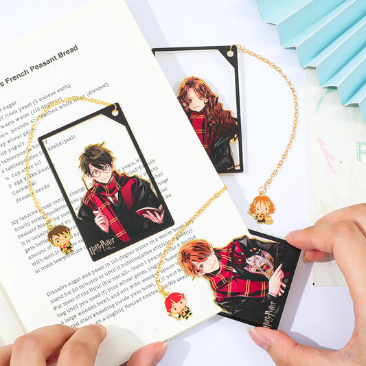 Marque-pages Métal Harry Potter ✨ – Collection Magique à Clipser