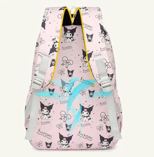 Sac à Dos Kuromi Kawaii – Pour Collégiennes, Lycéennes et Fans d’Anime