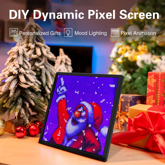 Écran LED Pixel Kawaii – Panneau RGB Programmable avec Appli Magique 💡