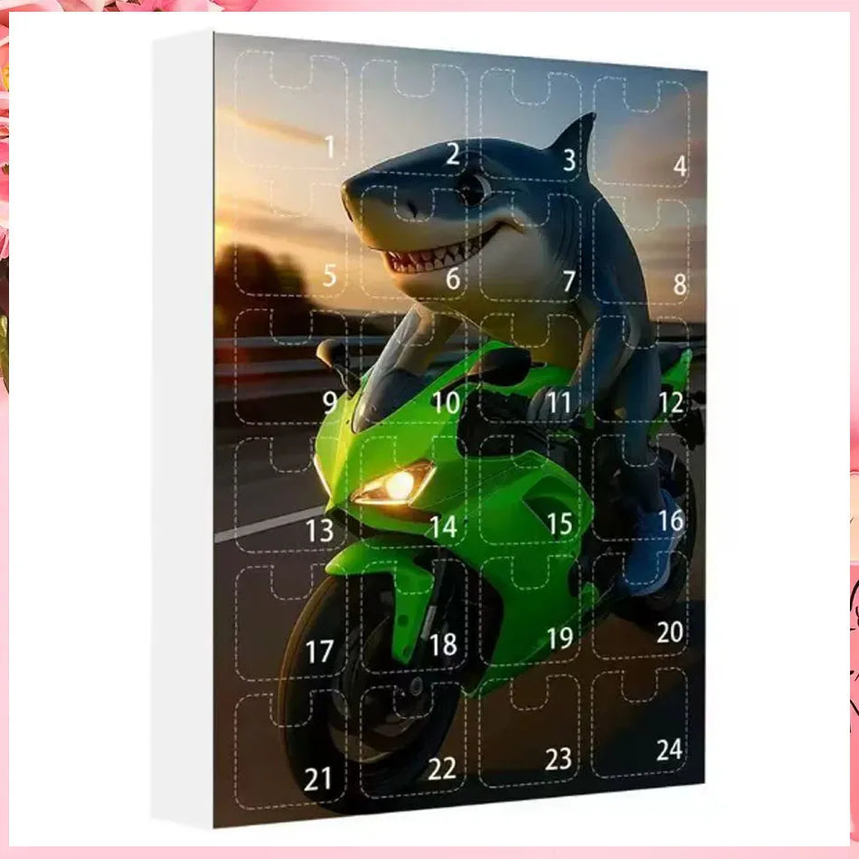 Calendrier de l’Avent Kawaii Brainrot 2025 – 24 Peluches Miniatures Tung Tung Sahur & Friends 🎁✨