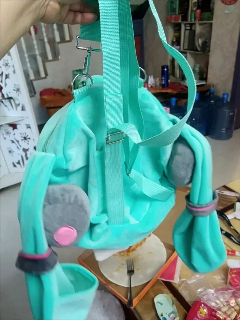Sac à Dos Miku Kawaii – Peluche Douce