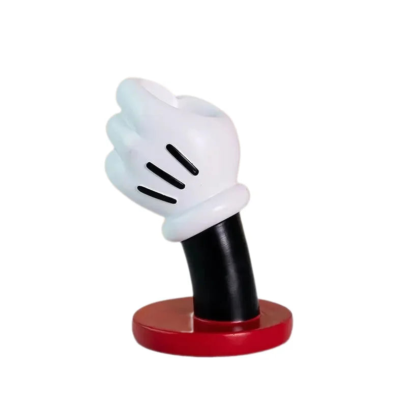 Mickey Créatif – Figurine Kawaii avec Vase de Roses