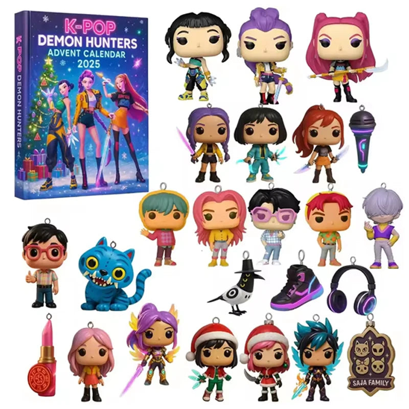 Calendrier de l’Avent Demon Slayer Kawaii