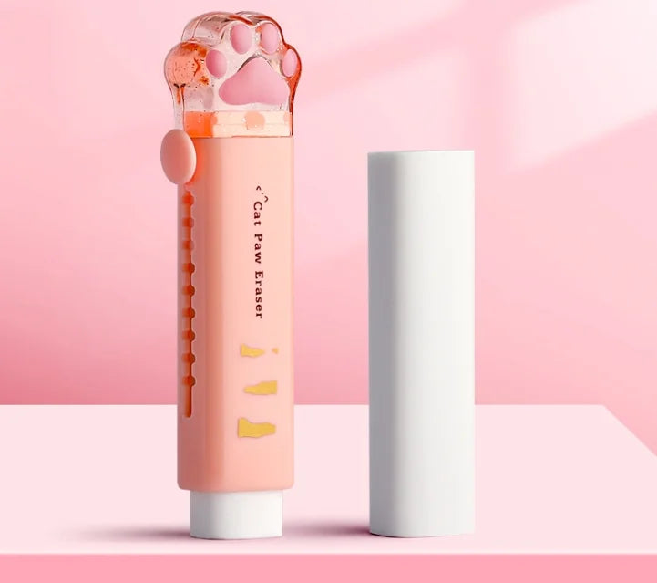 Gomme Patte de Chat Kawaii – Rétractable & Trop Mignonne !