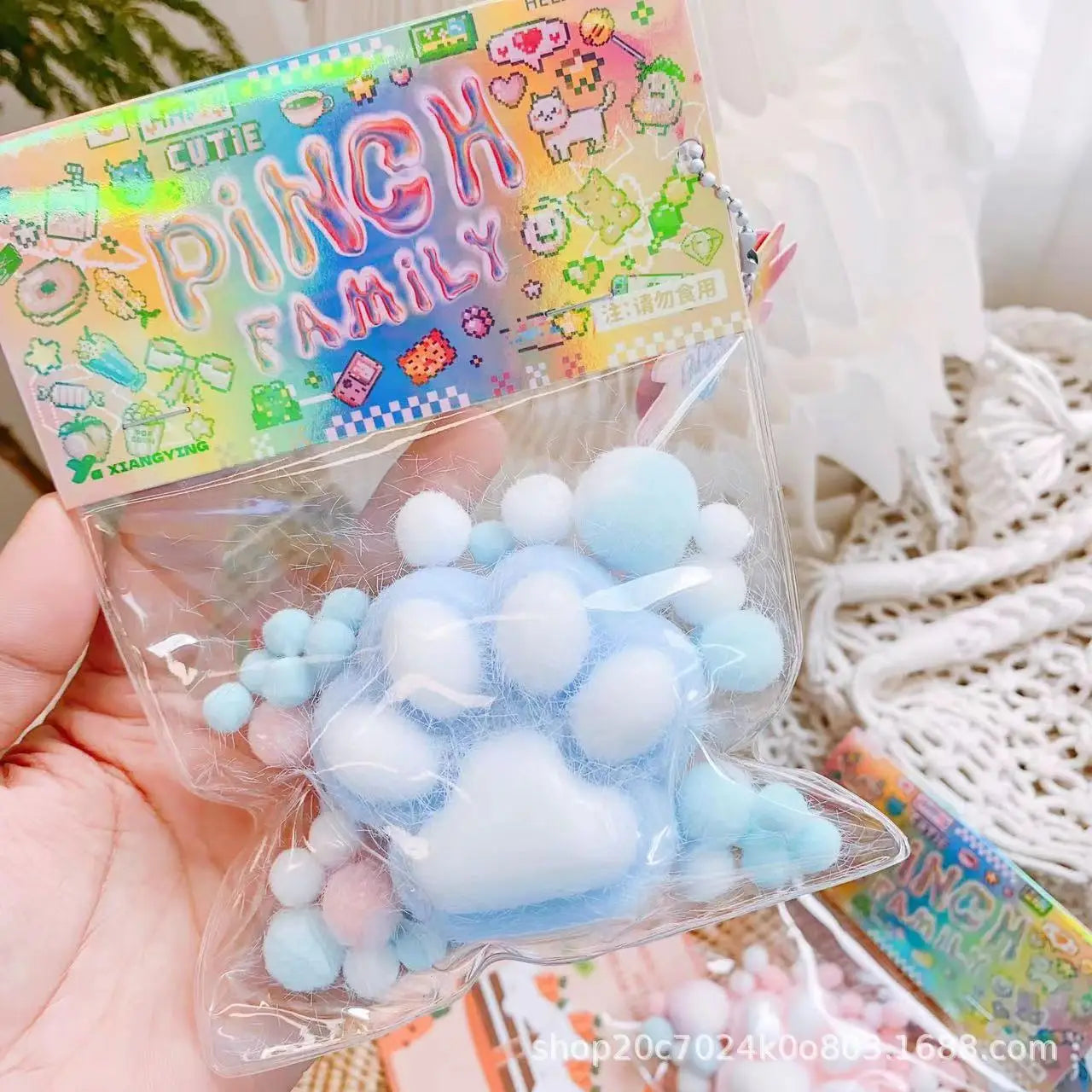Squishy Patte de Chat Kawaii 🐾 – Anti-stress moelleux pour petits et grands