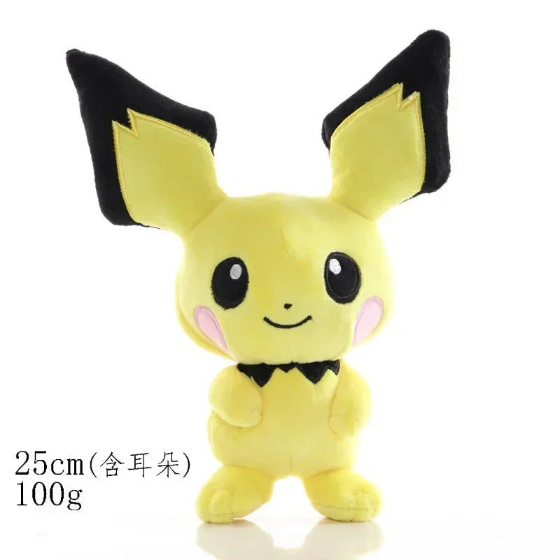 🧸 Peluches Pokémon Magiques – Pikachu, Evoli, Salamèche et leurs amis trop choux !