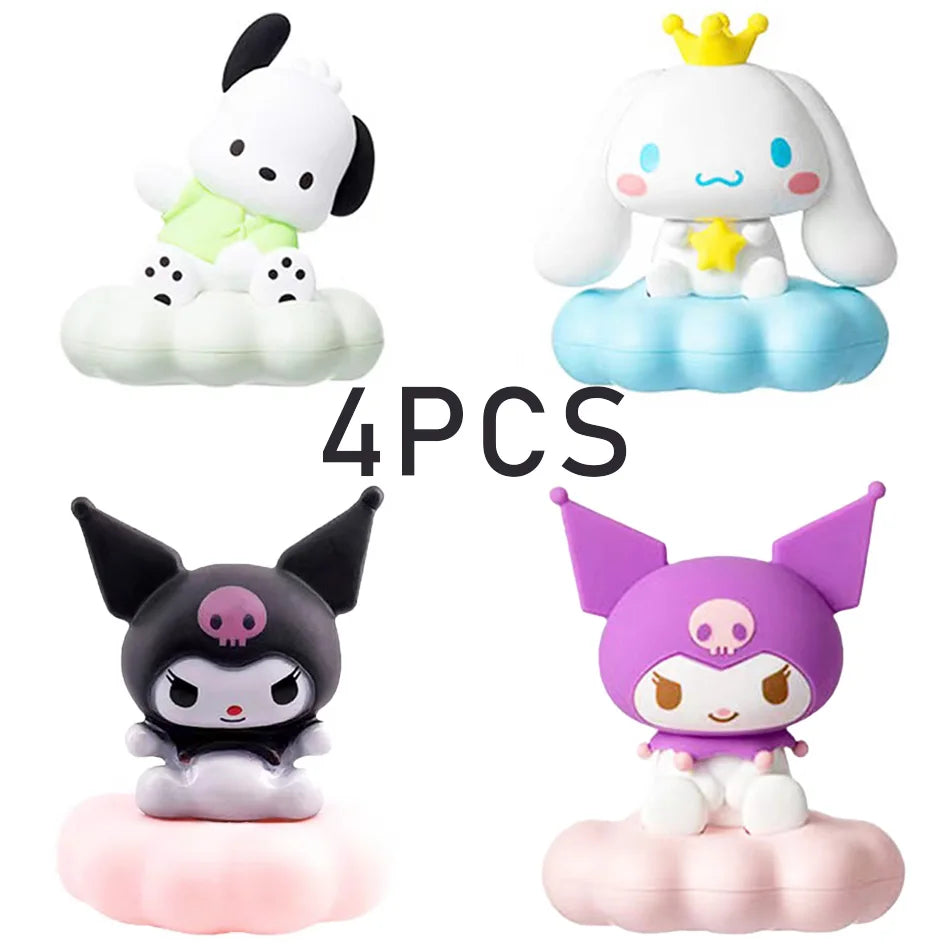 🌙 Veilleuse Sanrio Kawaii – Lampe Nuage avec Kuromi, My Melody & Cie