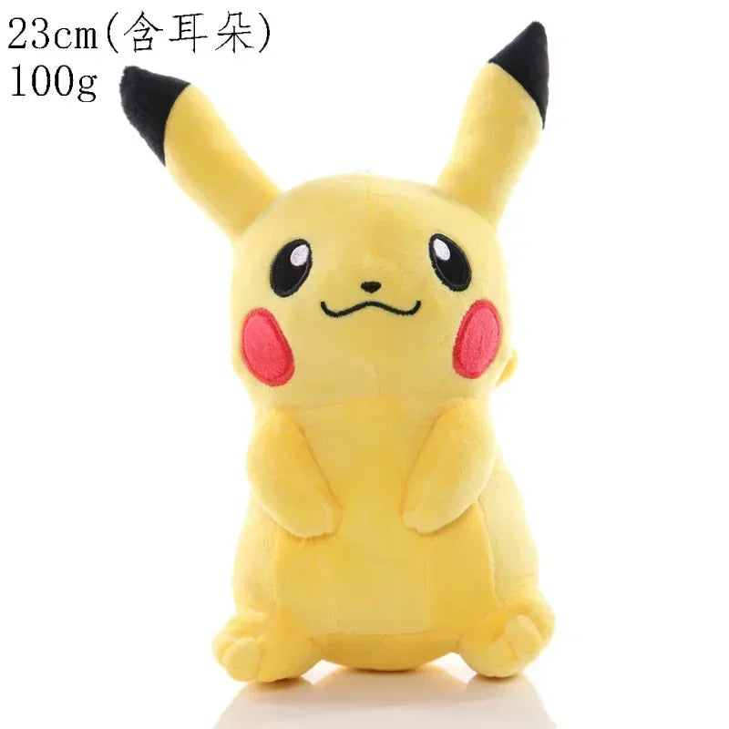 🧸 Peluches Pokémon Magiques – Pikachu, Evoli, Salamèche et leurs amis trop choux !