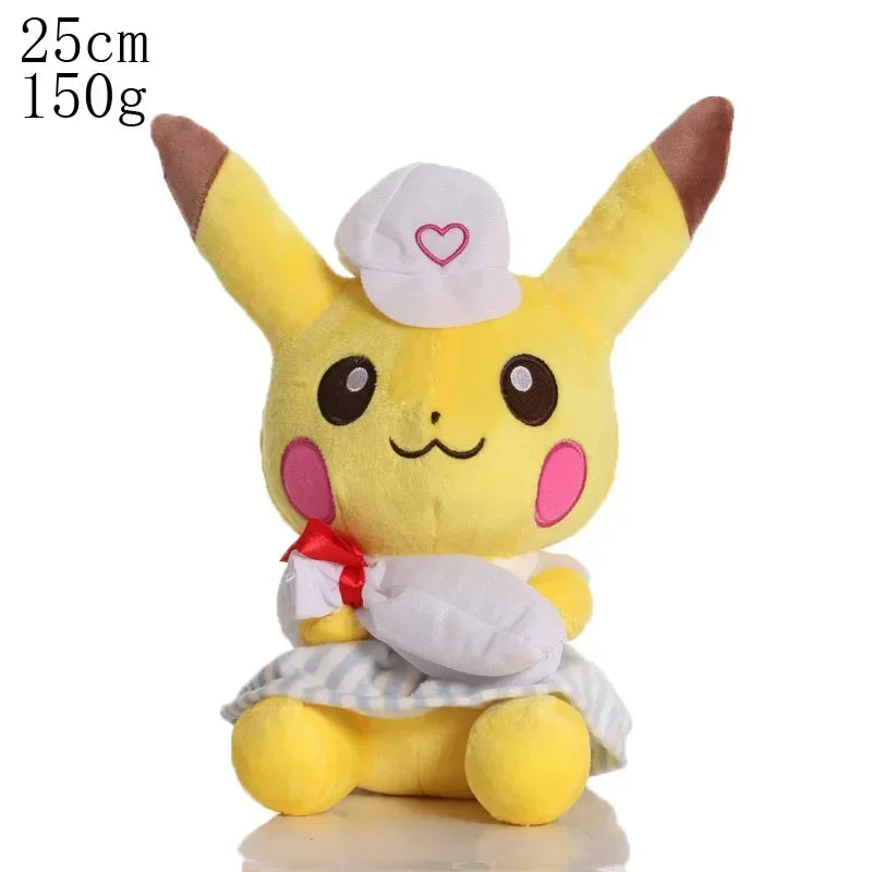 🧸 Peluches Pokémon Magiques – Pikachu, Evoli, Salamèche et leurs amis trop choux !