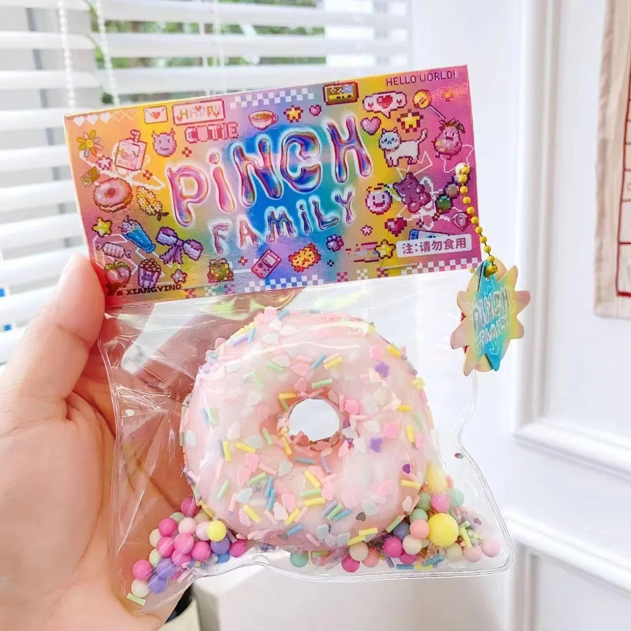 Squishies Gourmands XXL – Donuts, Gaufres & Gâteaux Antistress Ultra Mignons