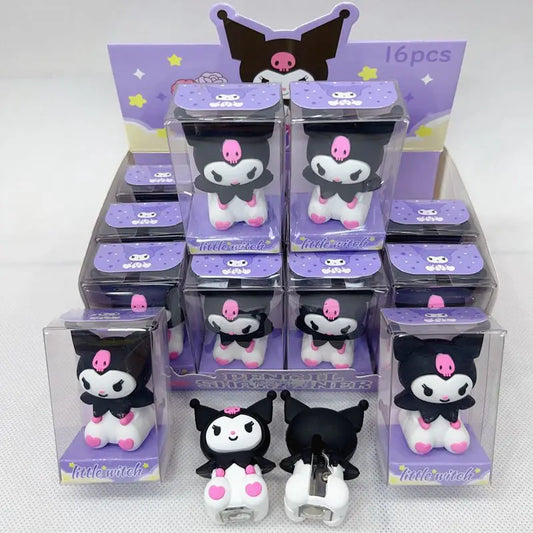 Taille-Crayons Kawaii Sanrio – Hello Kitty, My Melody & Kuromi 🖍️