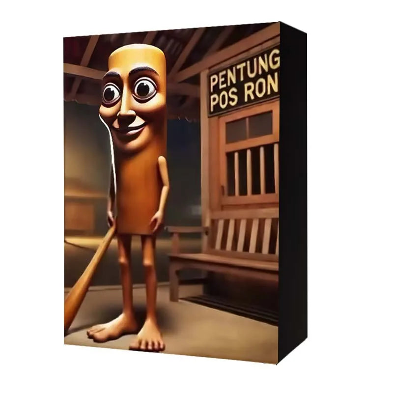 Calendrier de l’Avent Kawaii Brainrot 2025 – 24 Peluches Miniatures Tung Tung Sahur & Friends 🎁✨