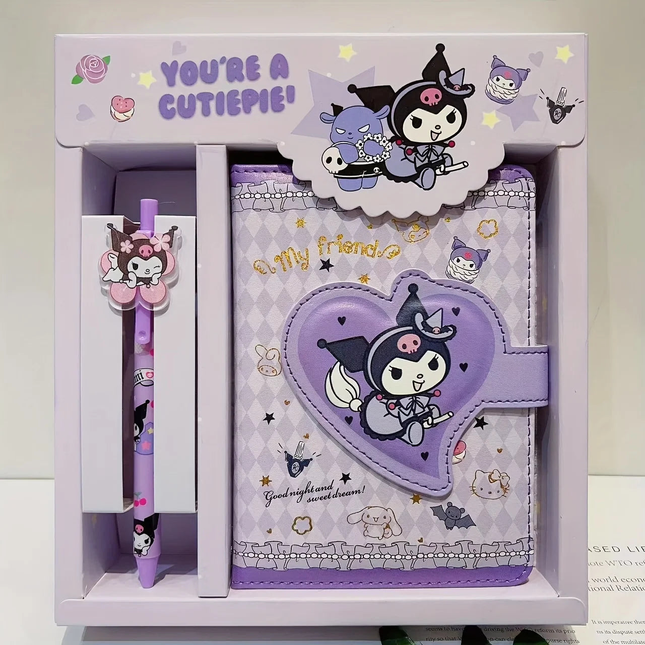 Carnet & Papeterie Sanrio Magique – Kuromi, My Melody, Cinnamoroll & Co