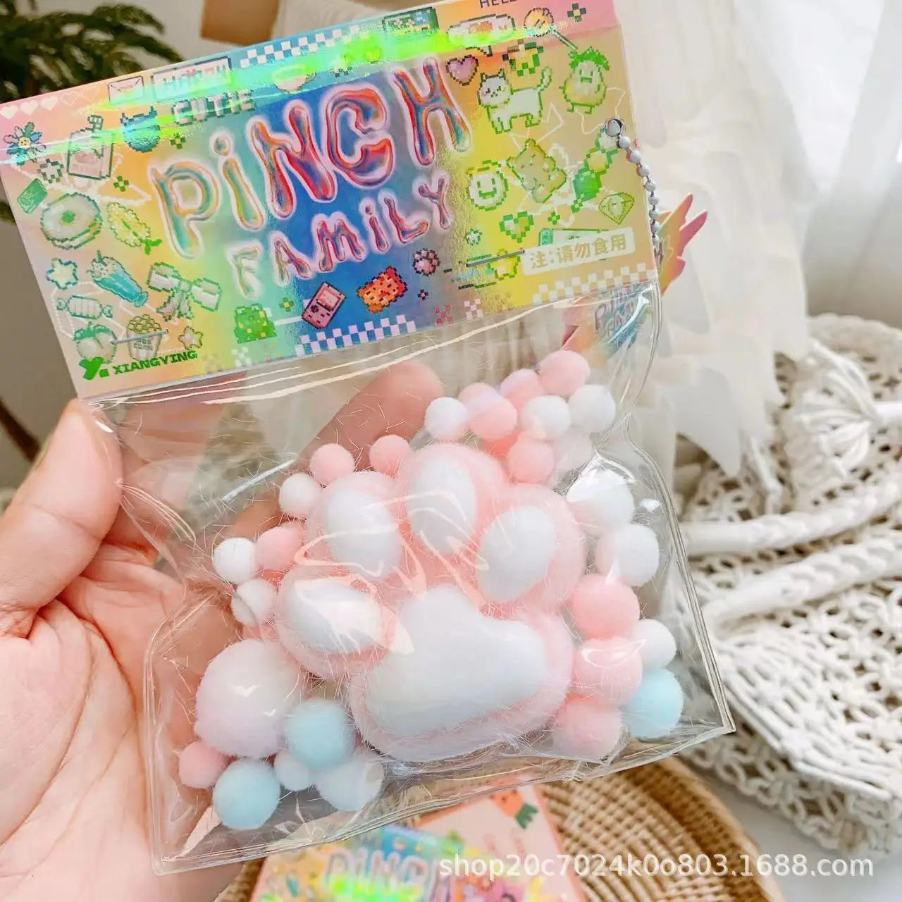 Squishy Patte de Chat Kawaii 🐾 – Anti-stress moelleux pour petits et grands