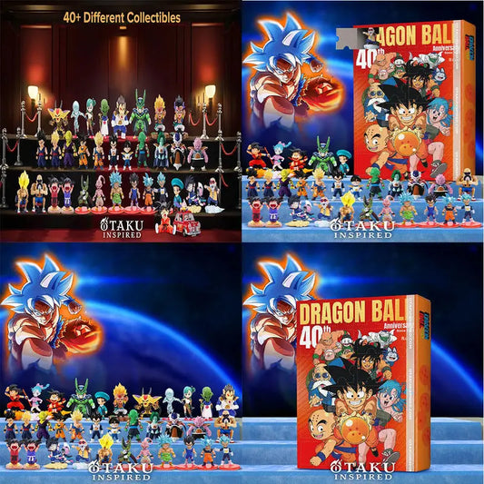Calendrier de l’Avent Dragon Ball 2D – Édition 40e Anniversaire 🎄 | 24 Surprises Collector à Suspendre