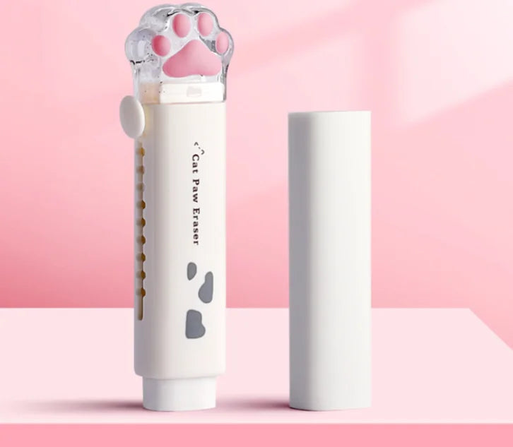 Gomme Patte de Chat Kawaii – Rétractable & Trop Mignonne !