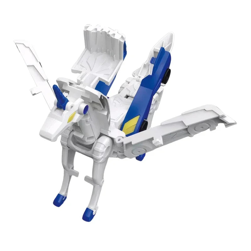 Voiture Licorne Magique – Figurine Transformable Kawaii en Dragon ou Pégase