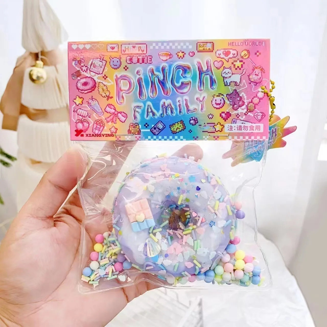Squishies Gourmands XXL – Donuts, Gaufres & Gâteaux Antistress Ultra Mignons