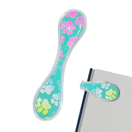 Marque-Pages Magnétiques Kawaii – Clips Colorés Chat & Cœur