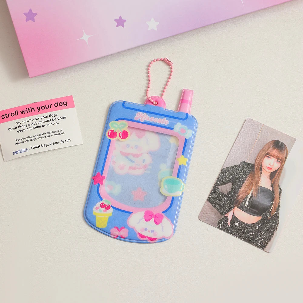 📱 Mini Porte-Cartes Kawaii en forme de Téléphone – Ultra Cute pour tes Photos