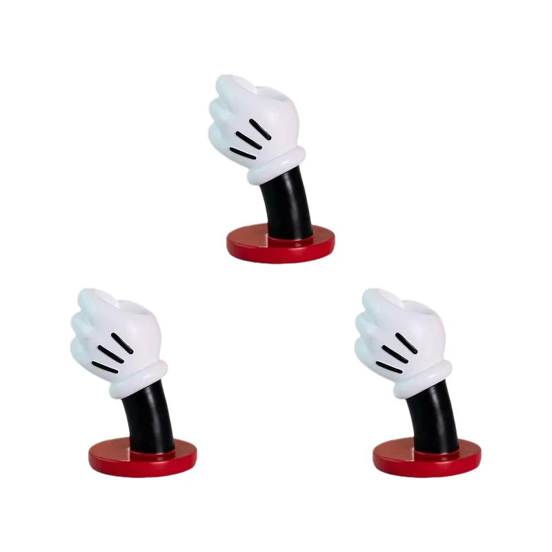 Mickey Créatif – Figurine Kawaii avec Vase de Roses