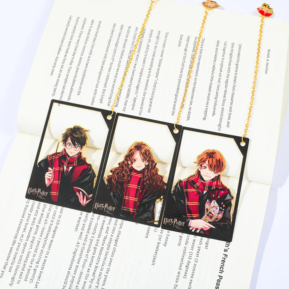 Marque-pages Métal Harry Potter ✨ – Collection Magique à Clipser