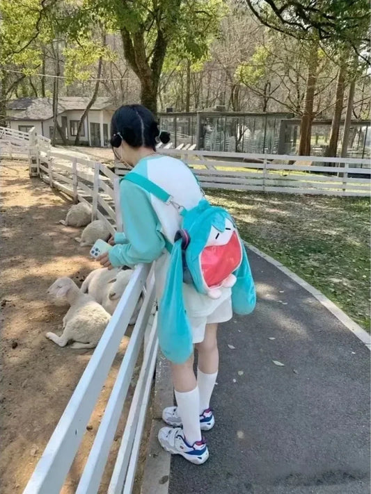 Sac à Dos Miku Kawaii – Peluche Douce