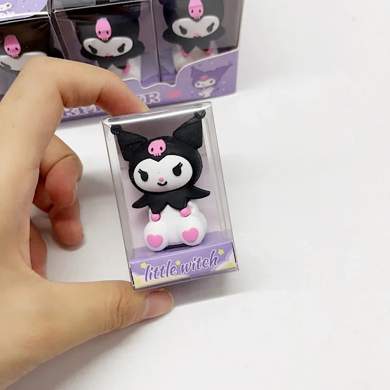 Taille-Crayons Kawaii Sanrio – Hello Kitty, My Melody & Kuromi 🖍️