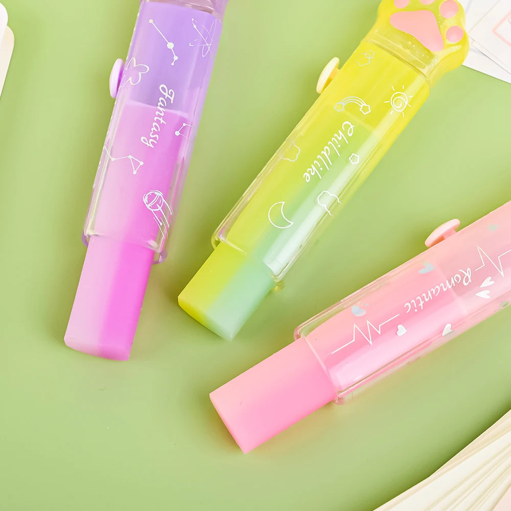 Gomme Pattes de Chat Gelées – Kawaii & Mignonne à Pousser (4 Coloris)