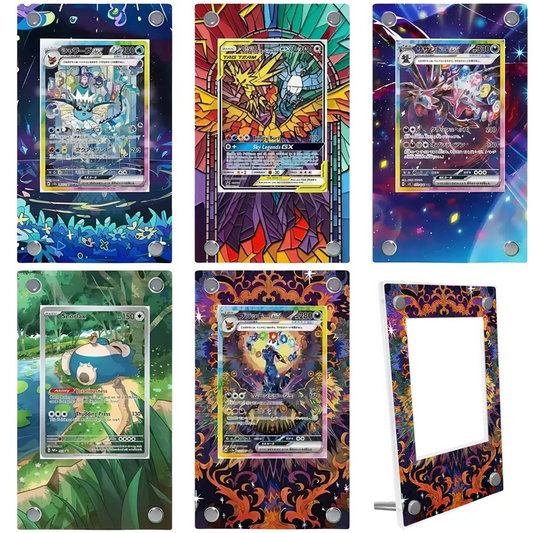 Cadres Pokémon Acryliques 3D – Effet Brique Artistique (Plusieurs modèles)