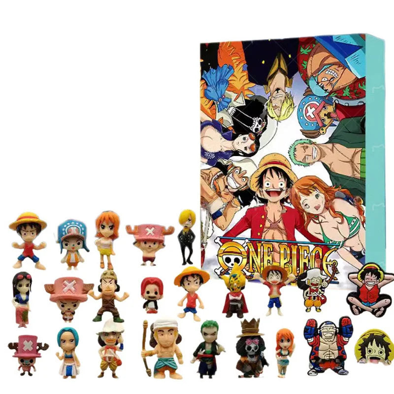 Calendrier de l’Avent One Piece – 24 Surprises Anime Collector (Figurines & Goodies)